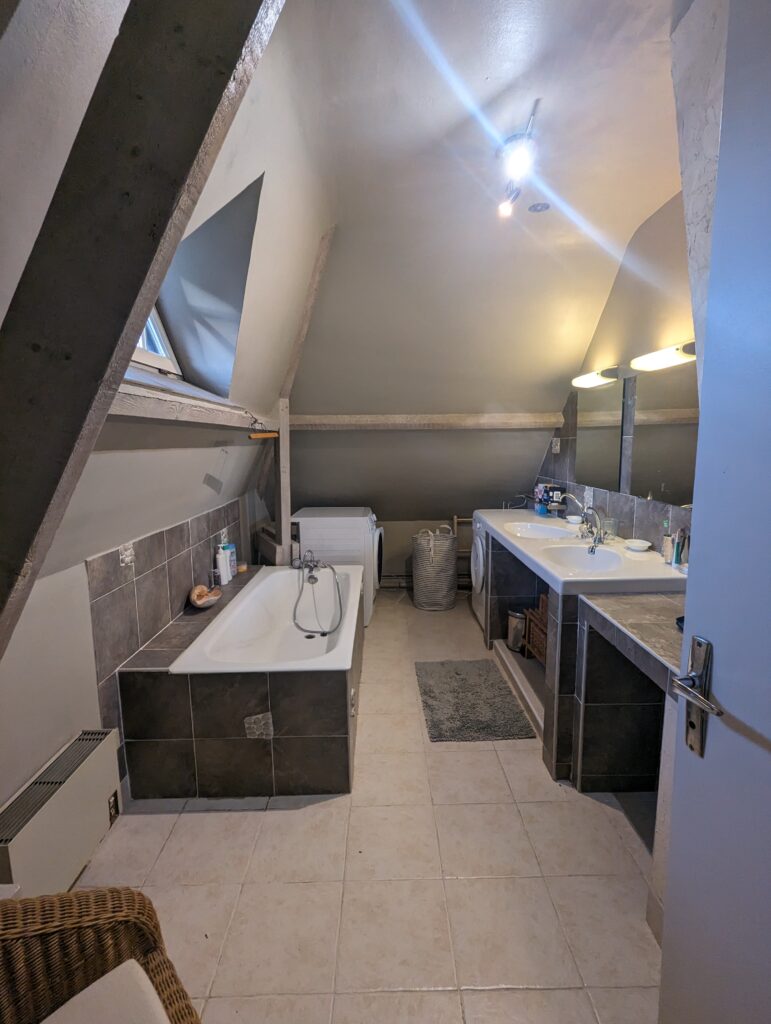 Salle de bain baignoire